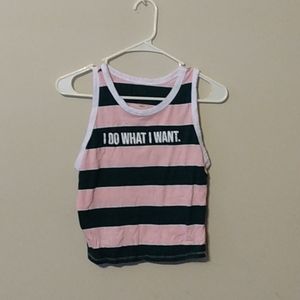 Striped Tank Top Size M